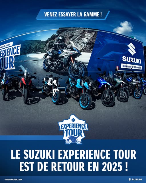 Le Suzuki Expérience Tour est de retour en 2025